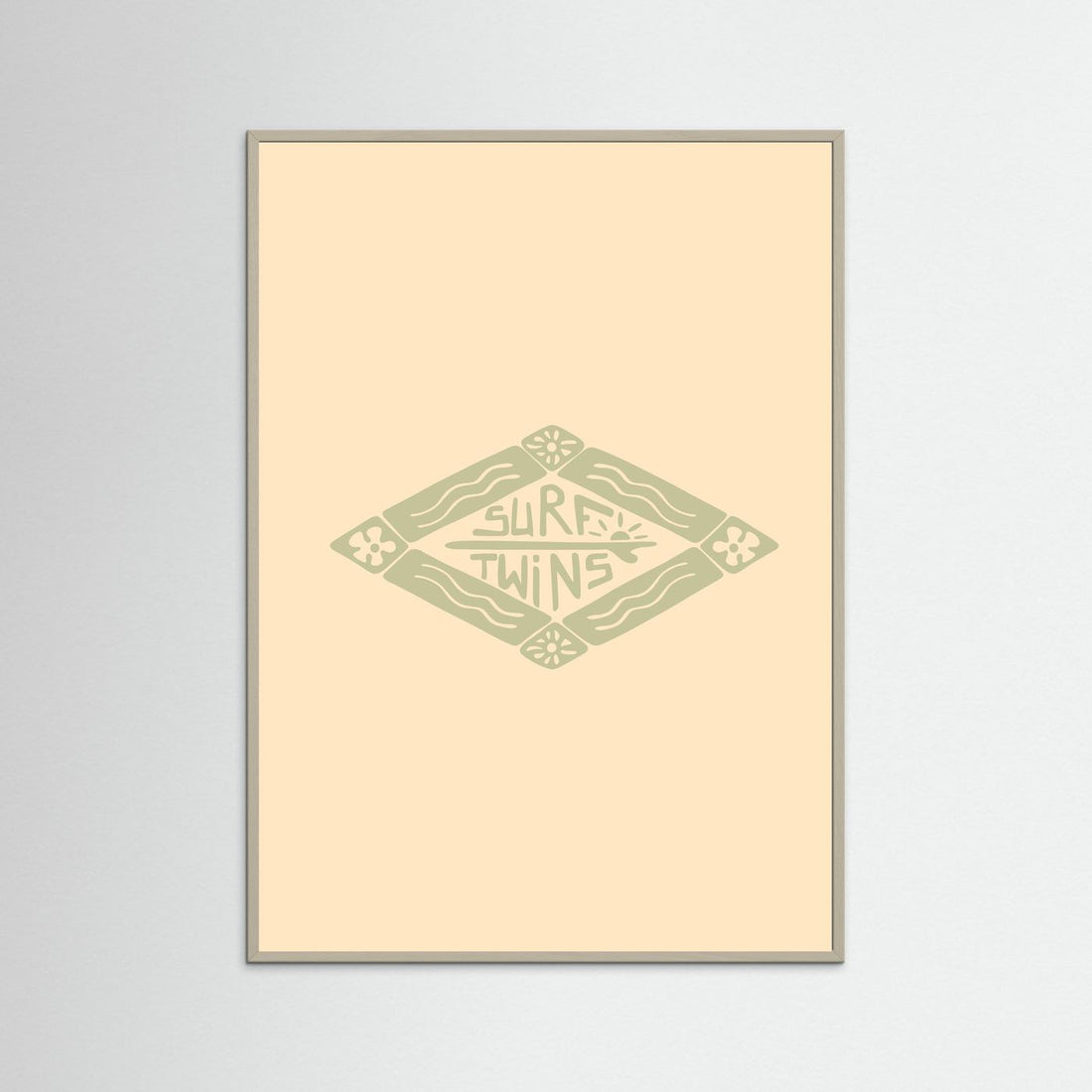 Surf Twins Poster