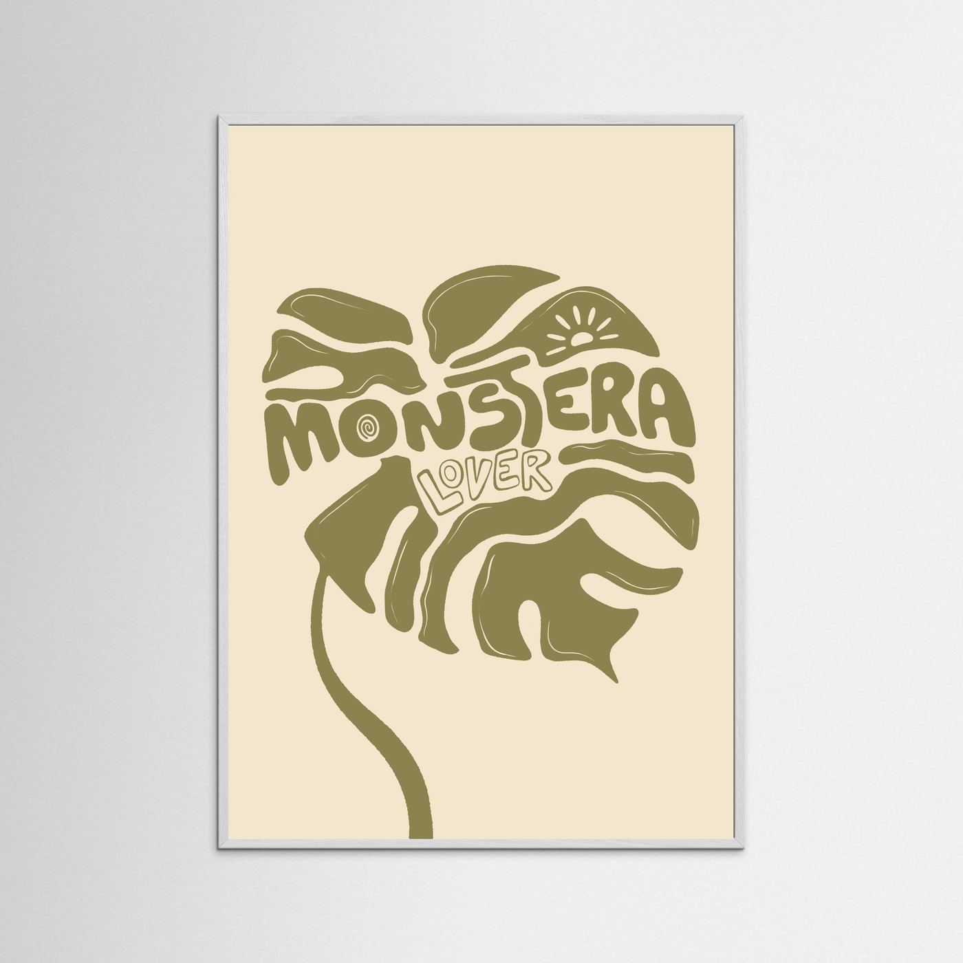 Monstera Lover Poster