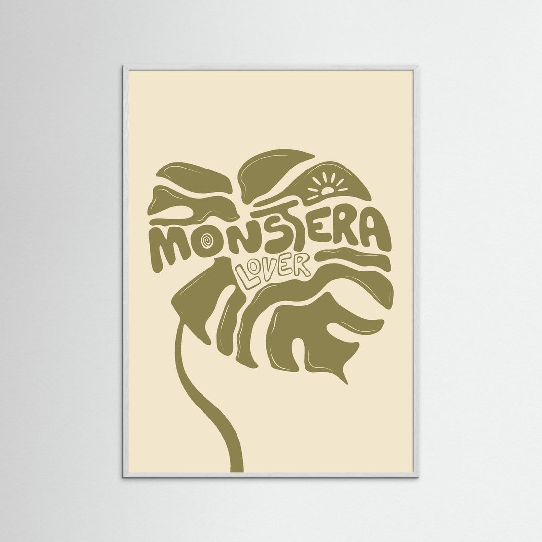 Monstera Lover Poster