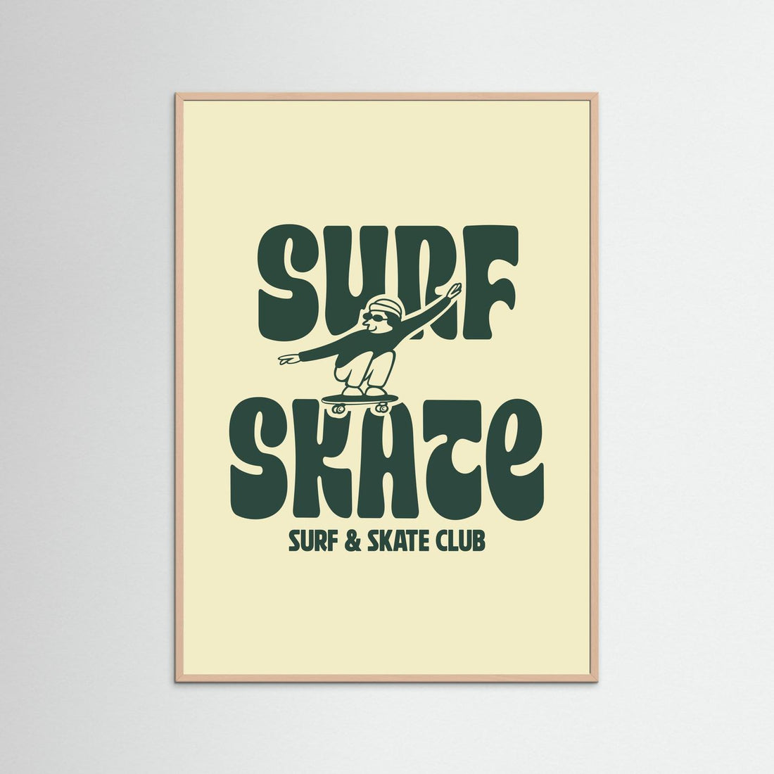 Surf & Skate Club Poster