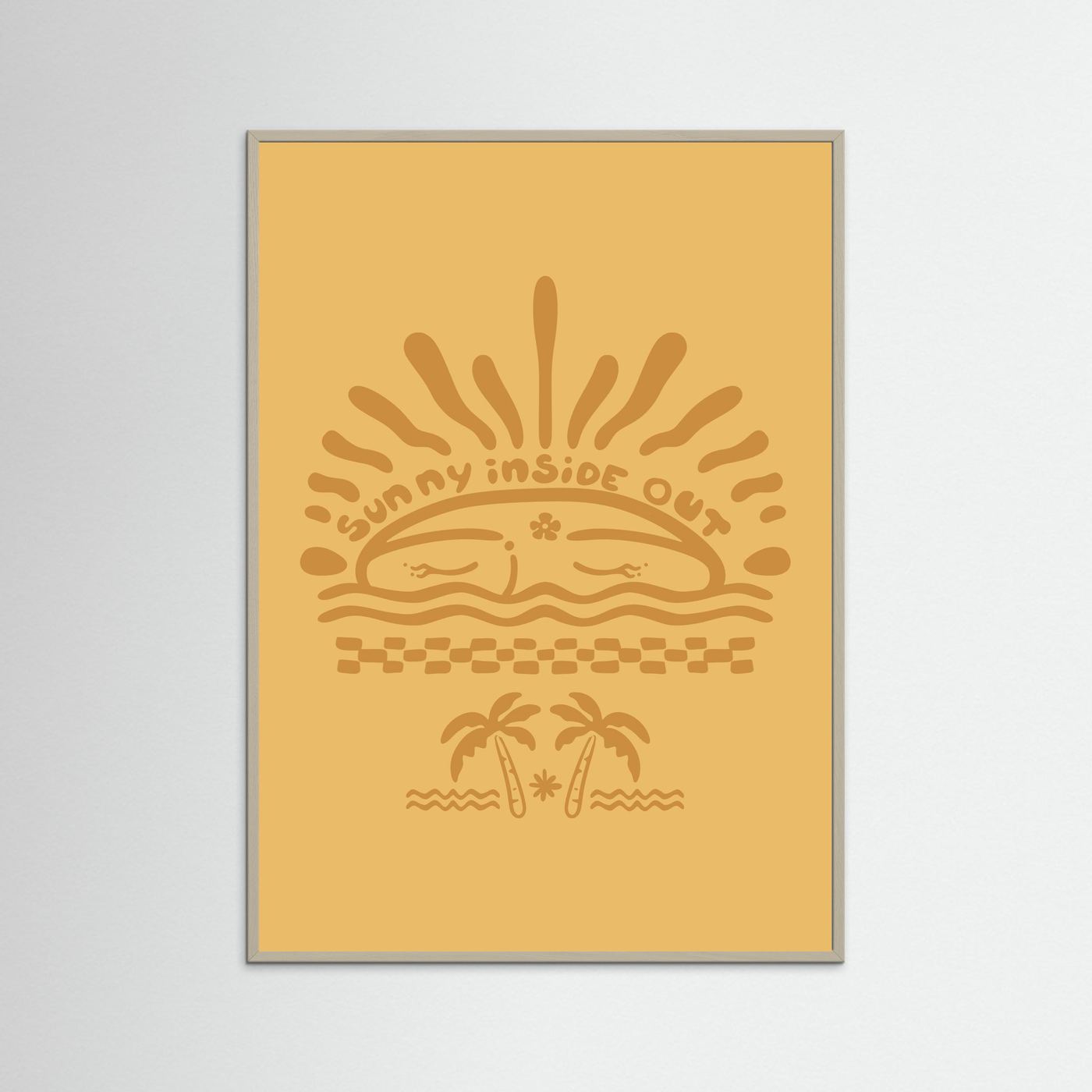 Sunny Inside Out Poster