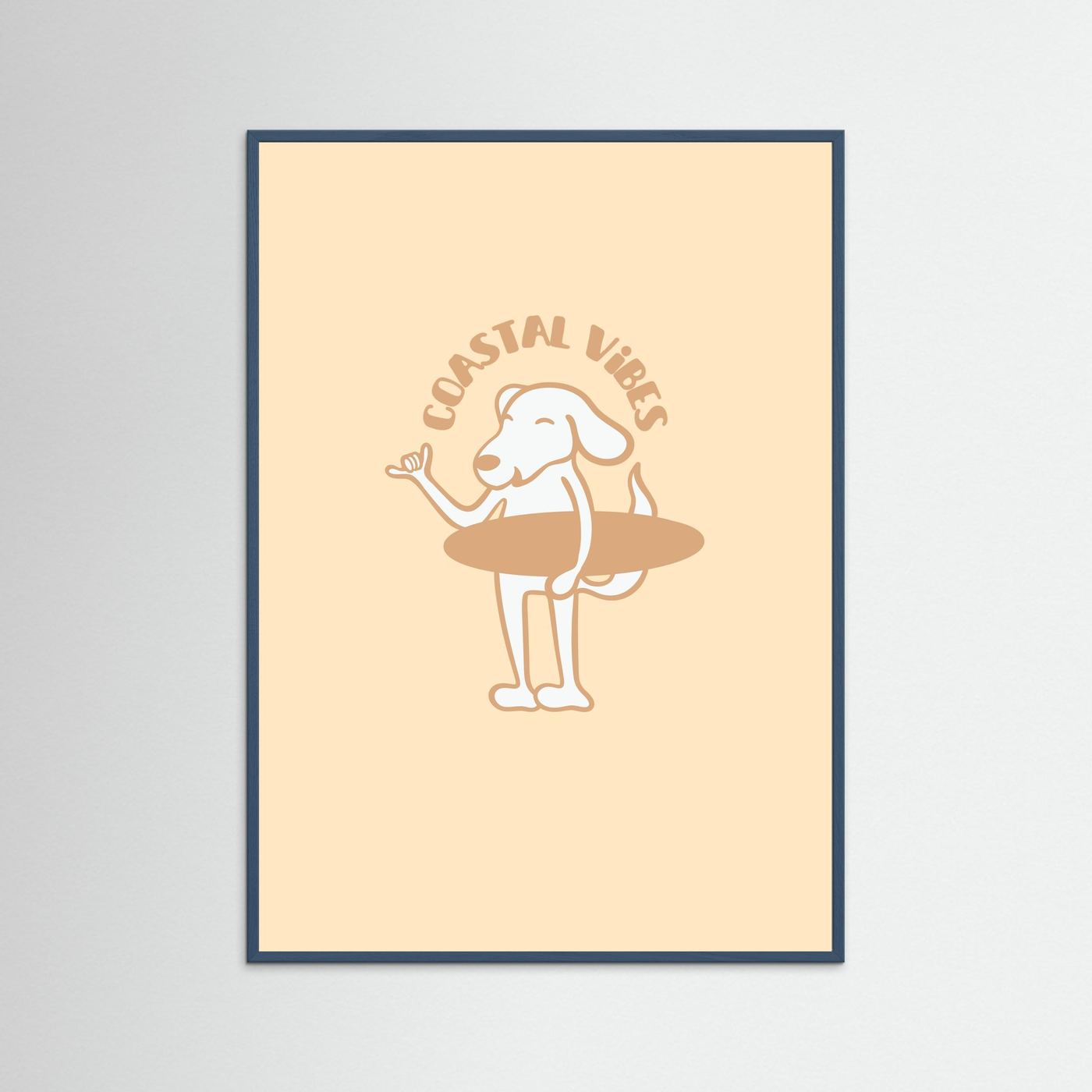 Coastal Vibes Poster