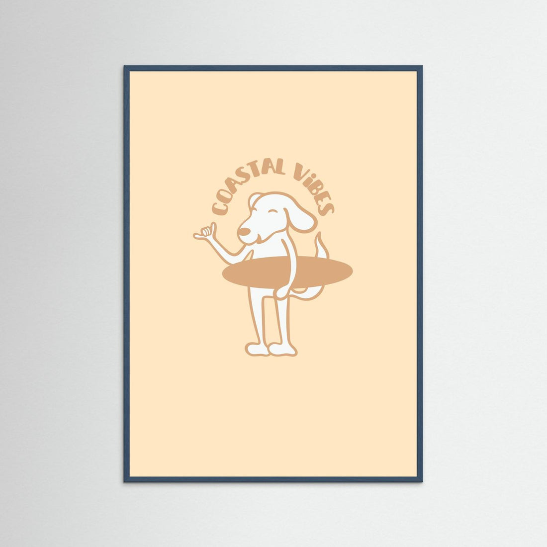 Coastal Vibes Poster