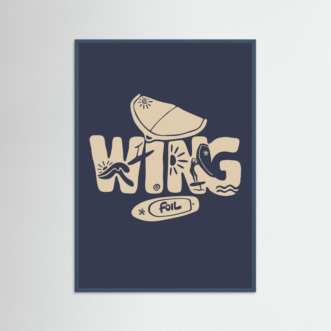 Wing Palm Poster