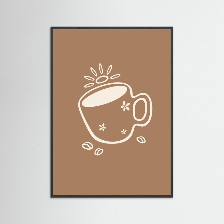 Flower Coffee Mug Poster