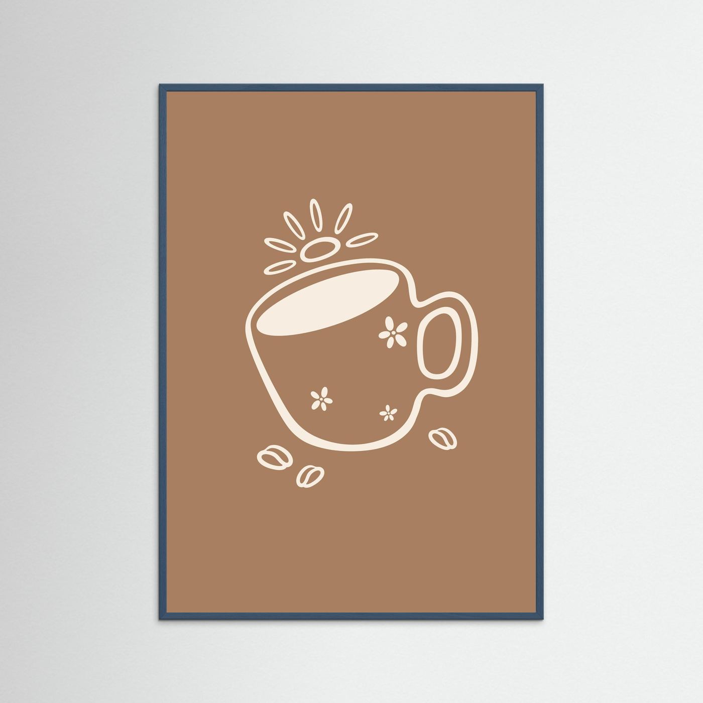 Flower Coffee Mug Poster