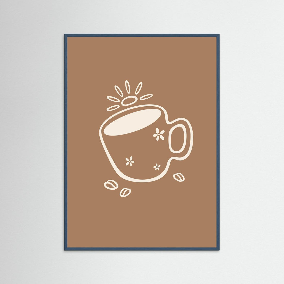 Flower Coffee Mug Poster