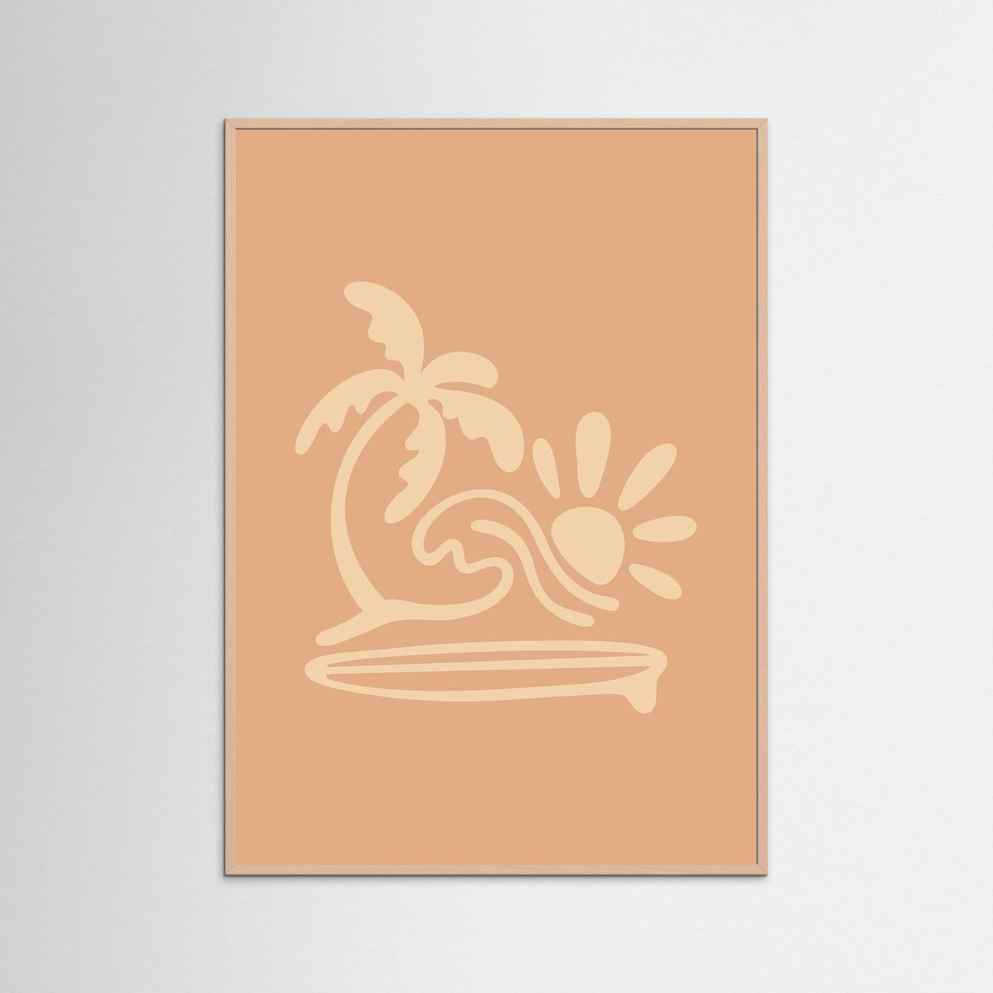 Surf Beach Poster