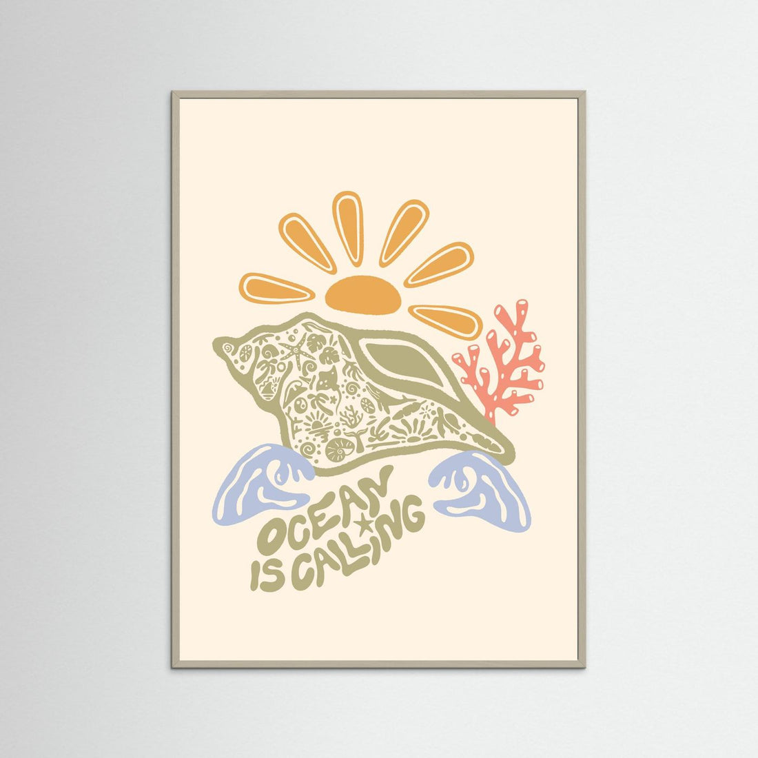 Ocean Is Calling Poster