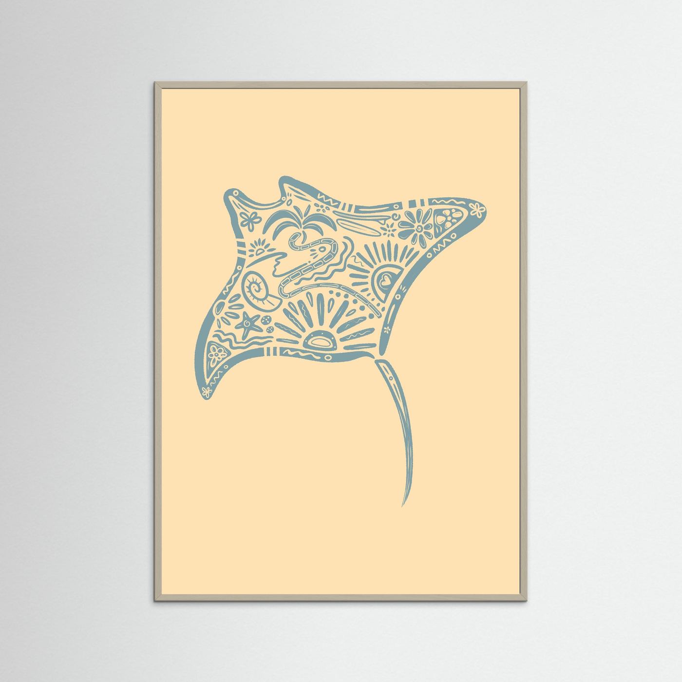 Manta Ray Poster