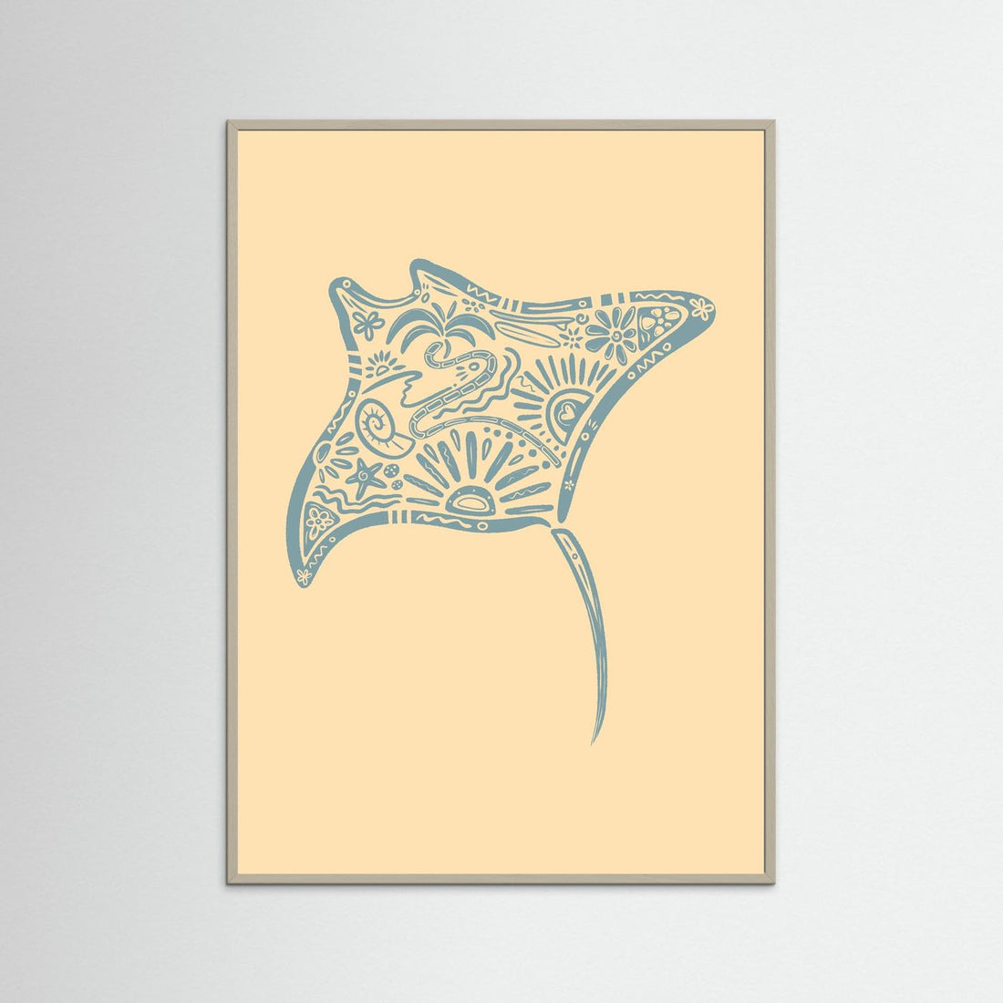 Manta Ray Poster