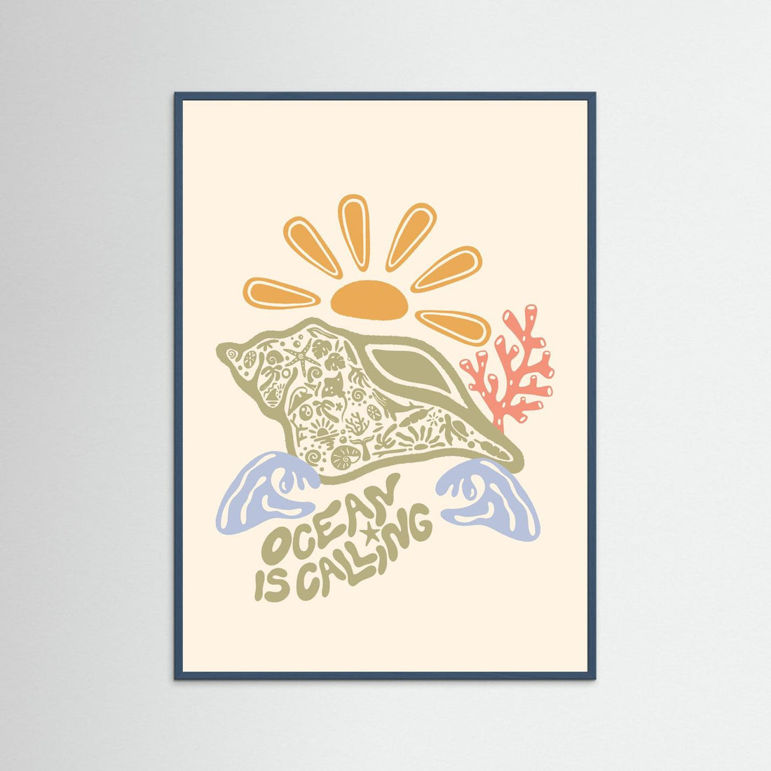 Ocean Is Calling Poster