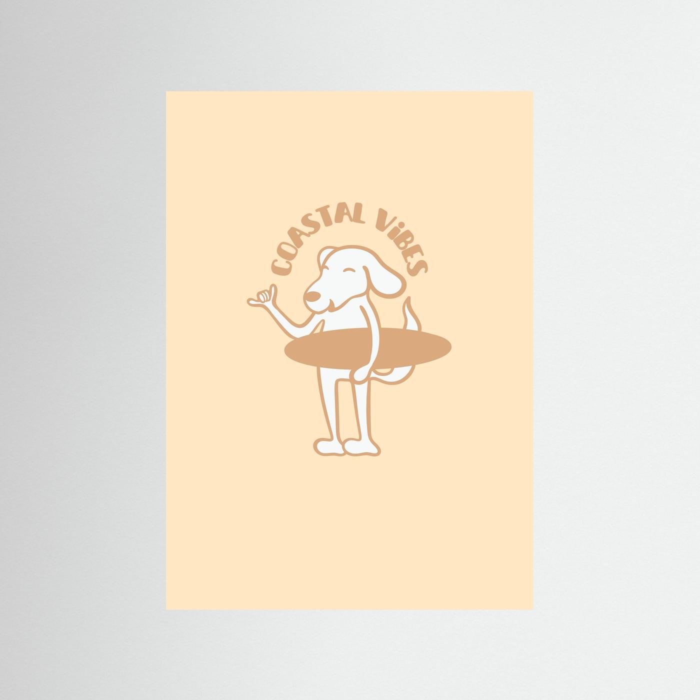 Coastal Vibes Poster
