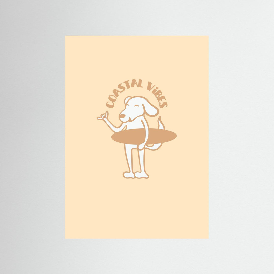 Coastal Vibes Poster