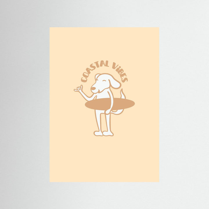 Coastal Vibes Poster