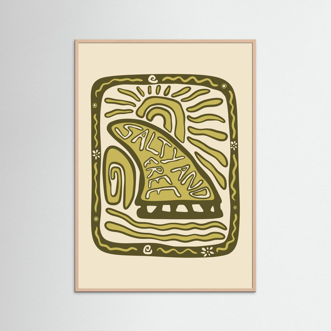 Salty and Free Poster