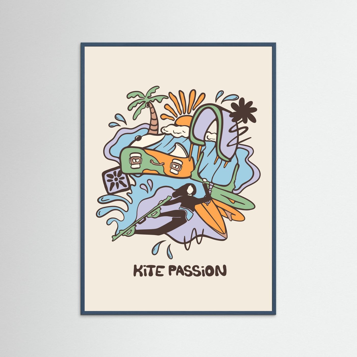 Kite Passion Poster