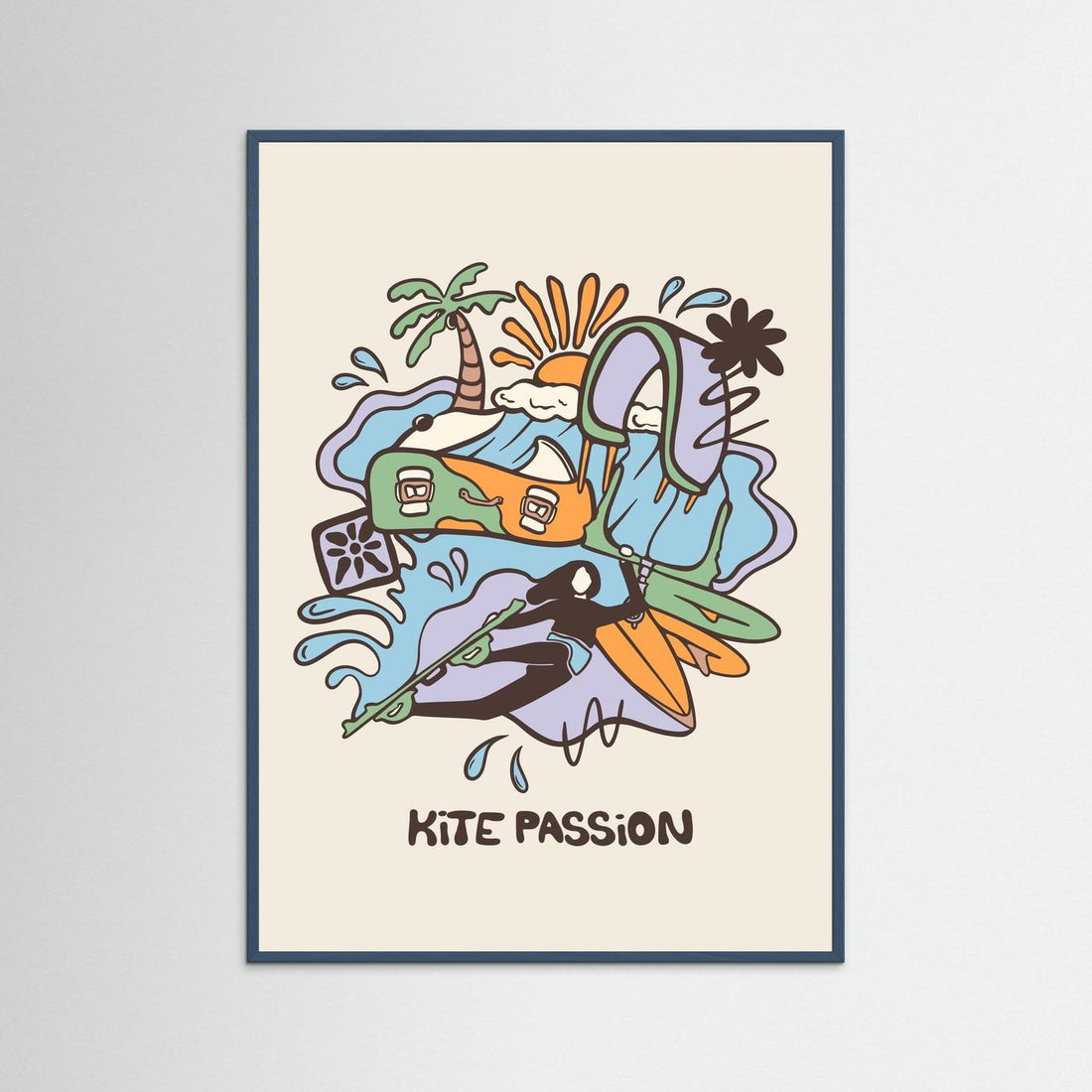 Kite Passion Poster