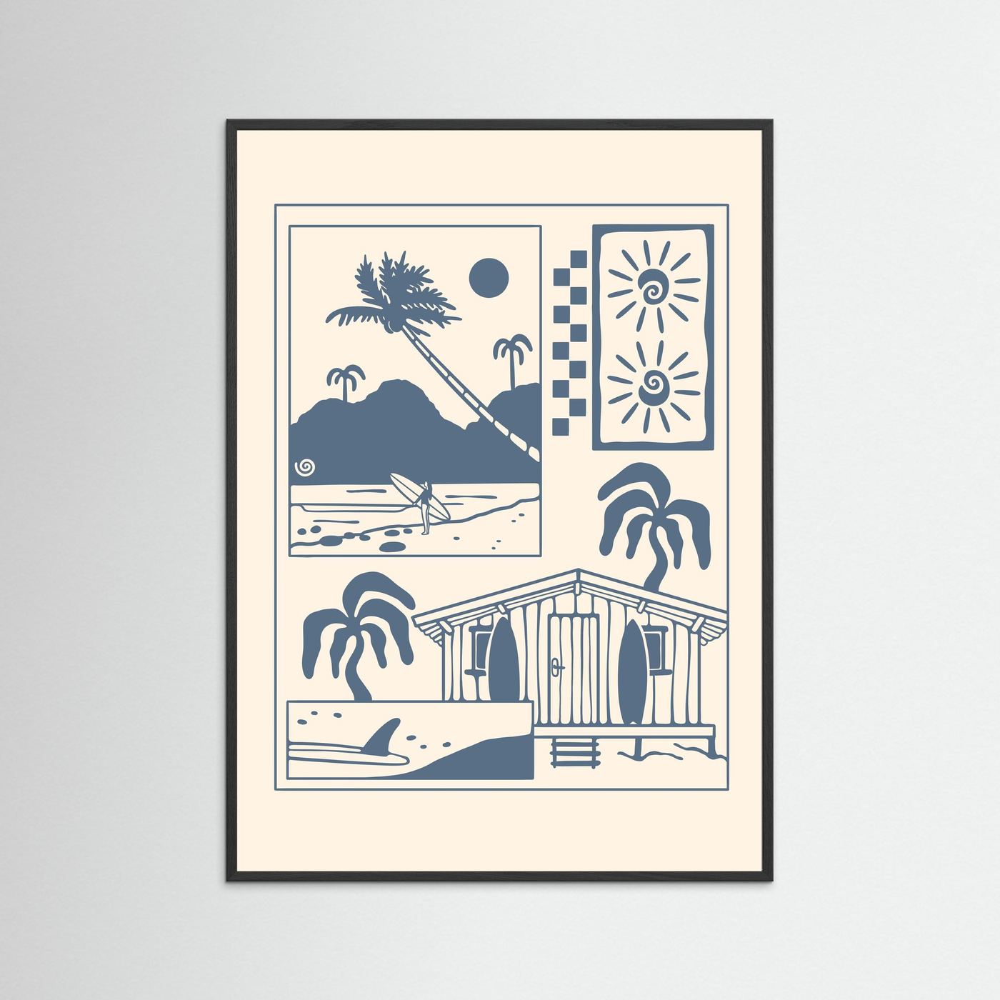 Surf Shack Poster