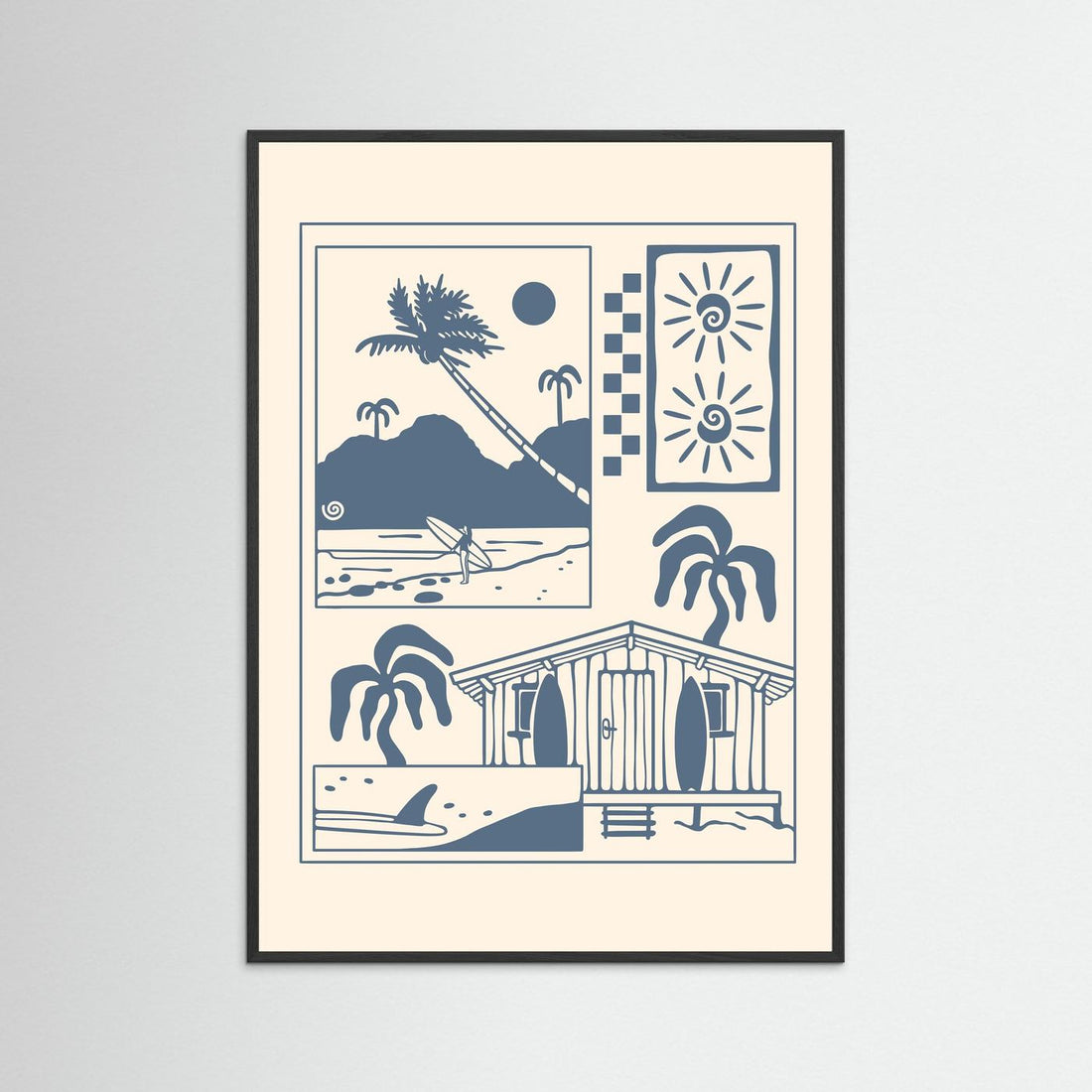Surf Shack Poster