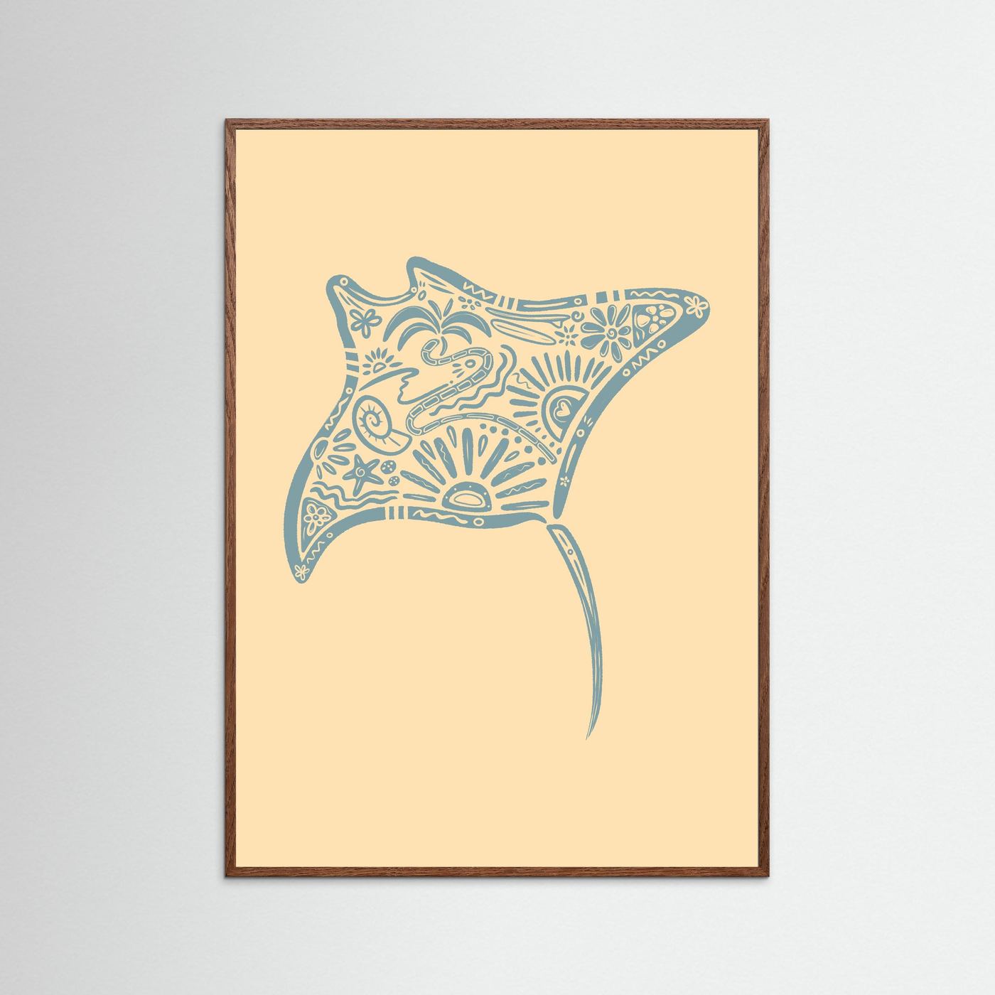 Manta Ray Poster