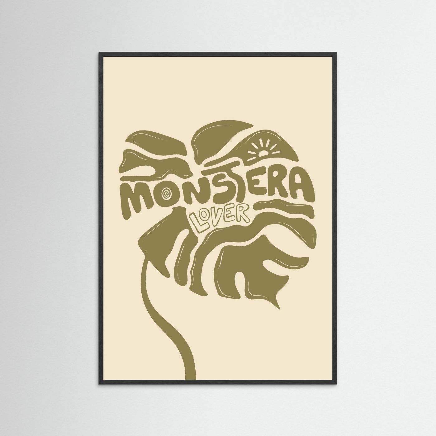Monstera Lover Poster