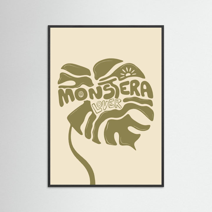 Monstera Lover Poster
