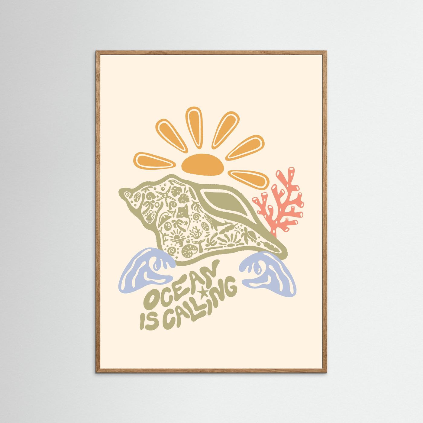 Ocean Is Calling Poster