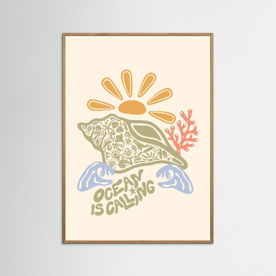 Ocean Is Calling Poster