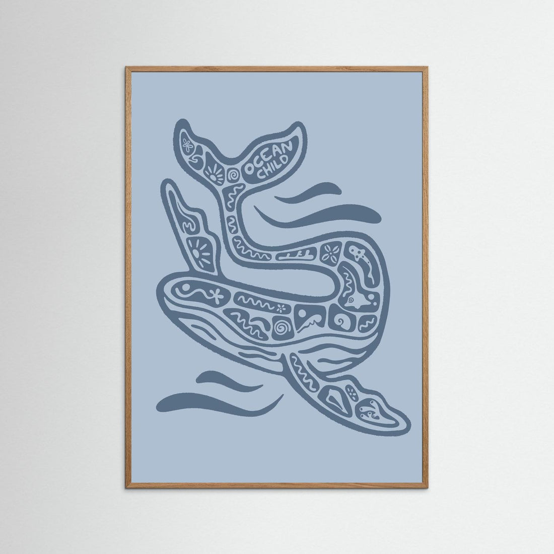 Whale Harmony Poster