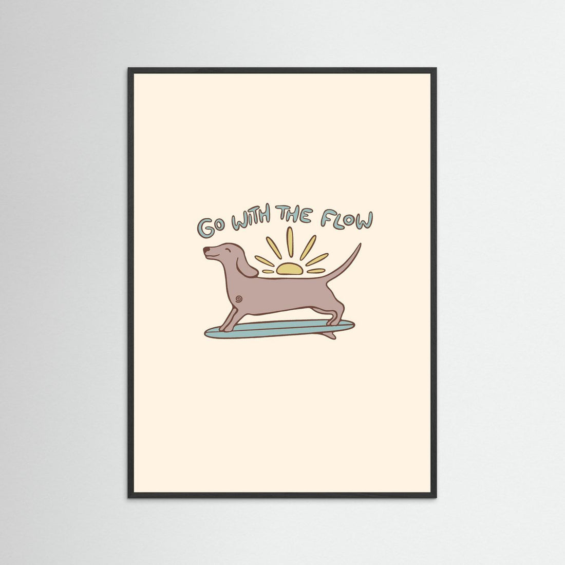 Go with the Flow Poster