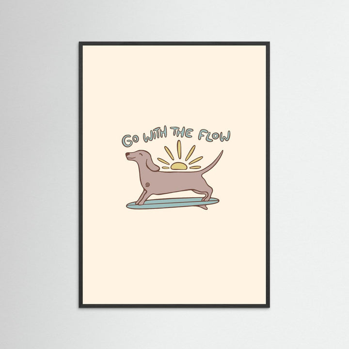 Go with the Flow Poster