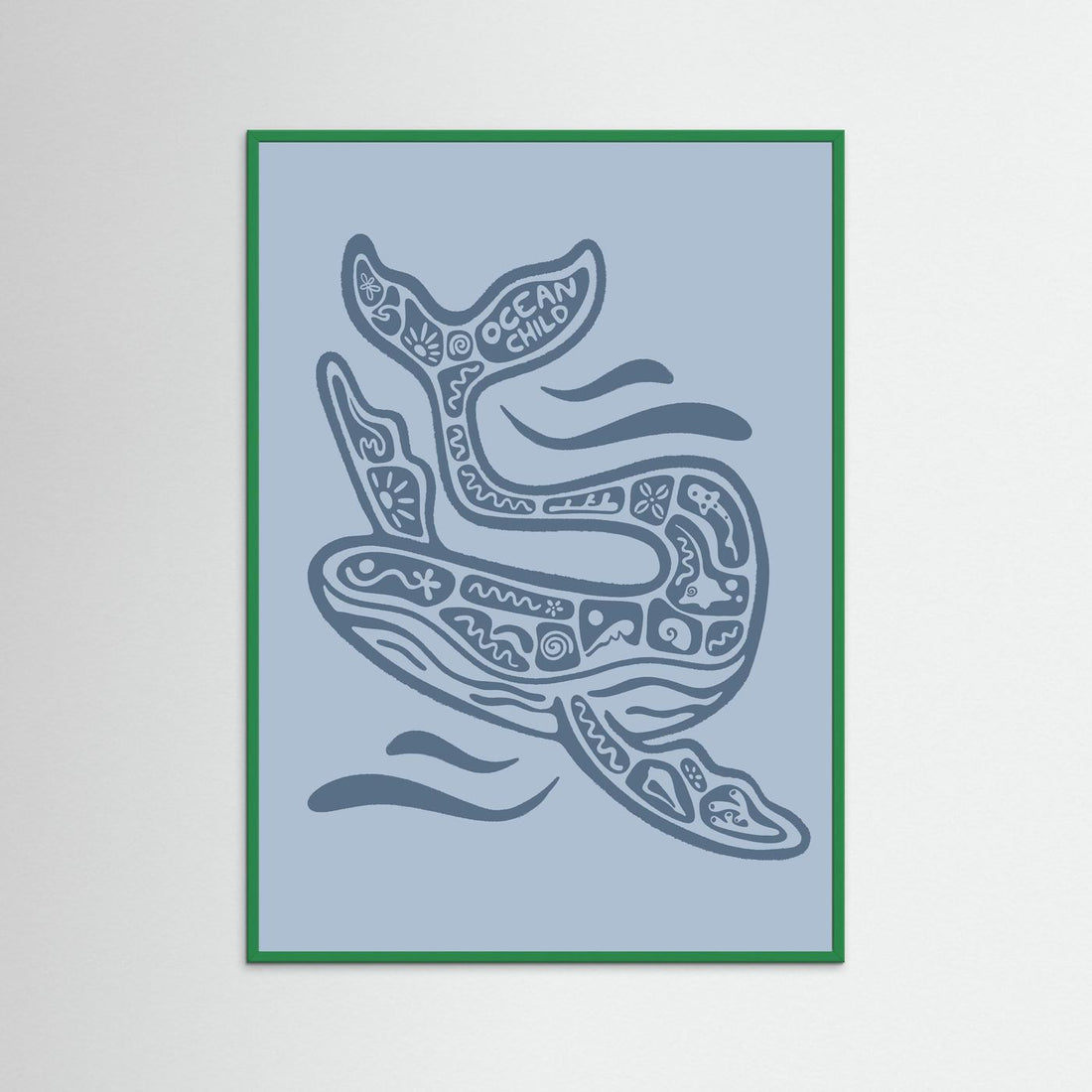 Whale Harmony Poster
