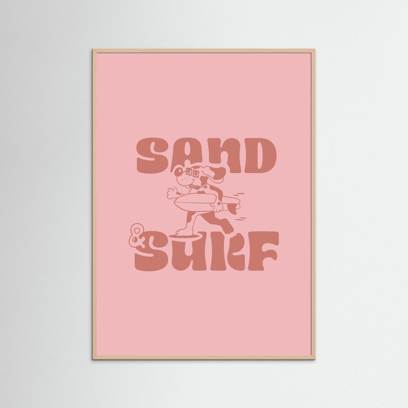 Sand and Surf Poster