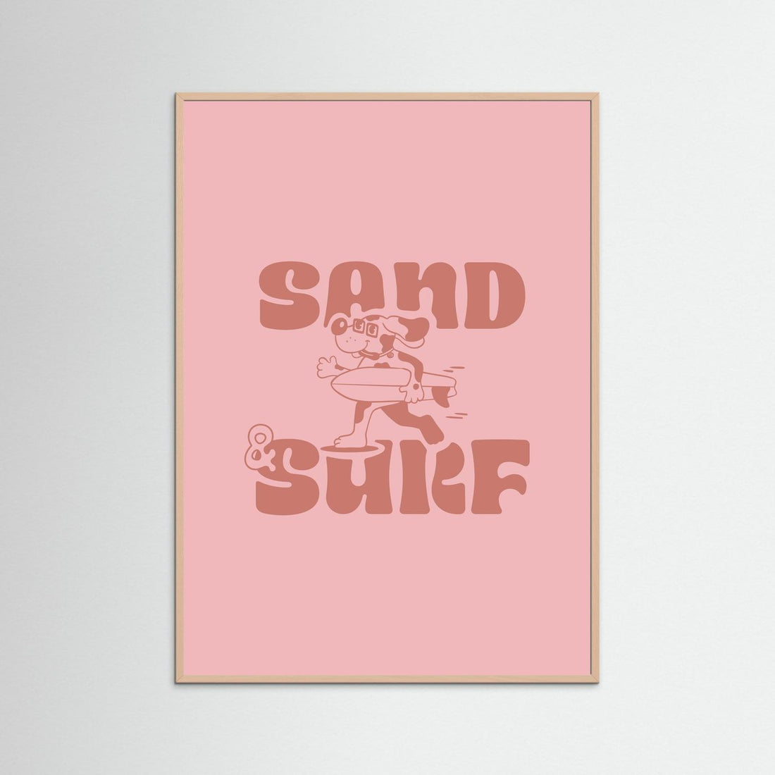 Sand and Surf Poster