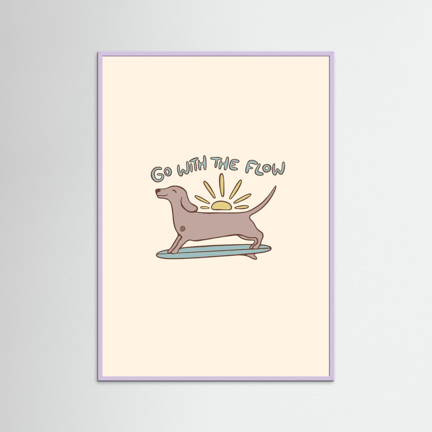 Go with the Flow Poster
