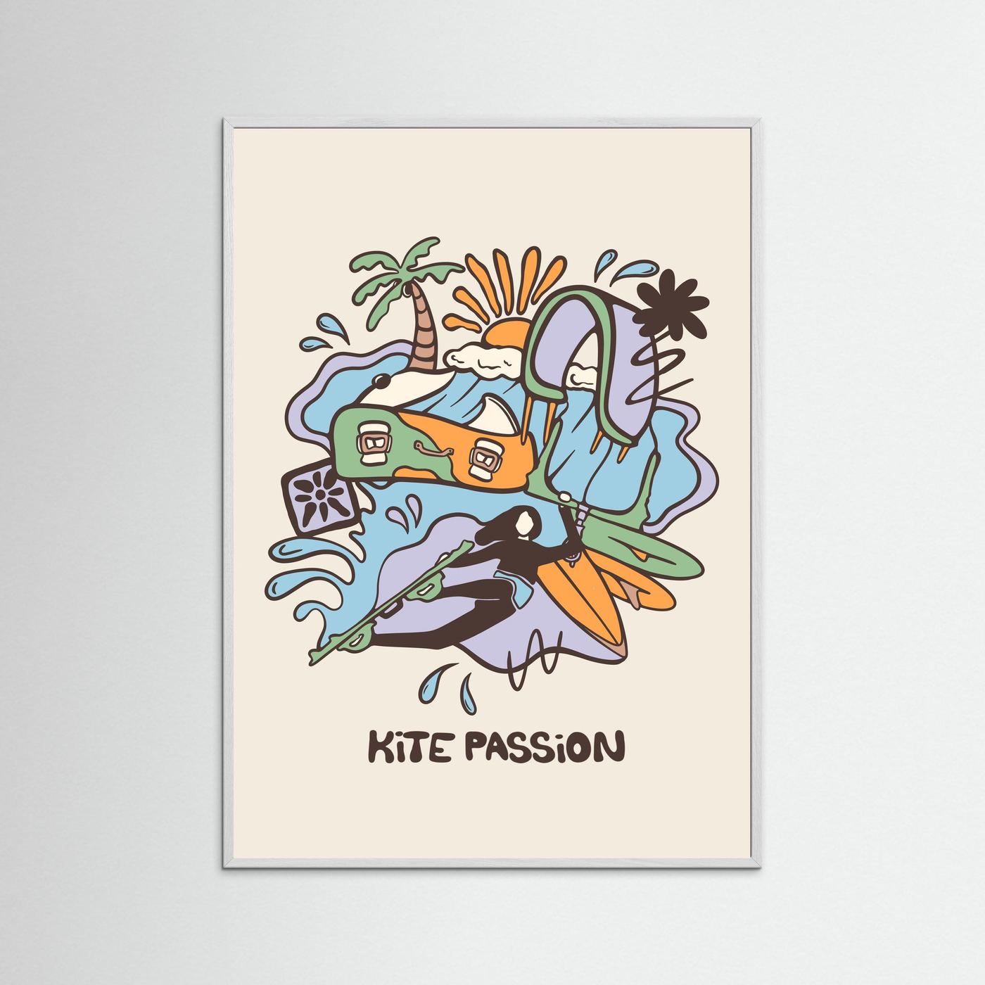 Kite Passion Poster