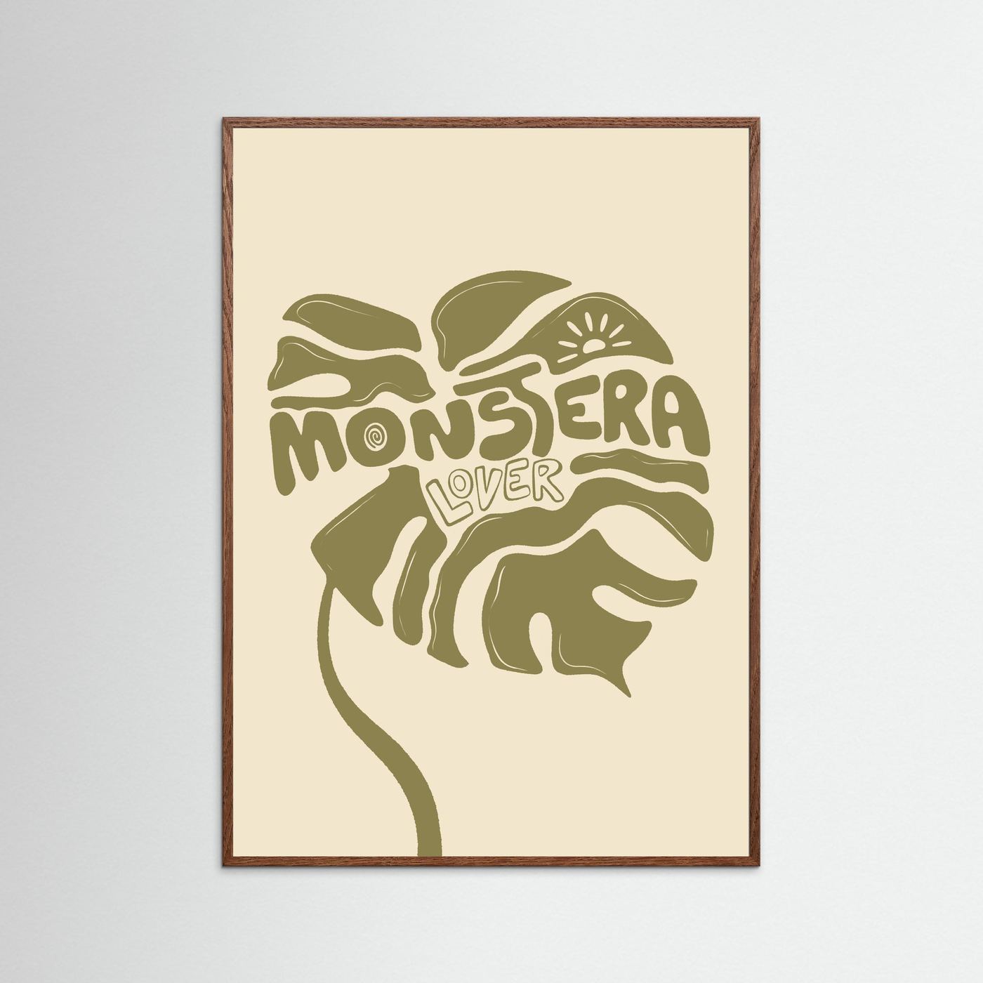 Monstera Lover Poster